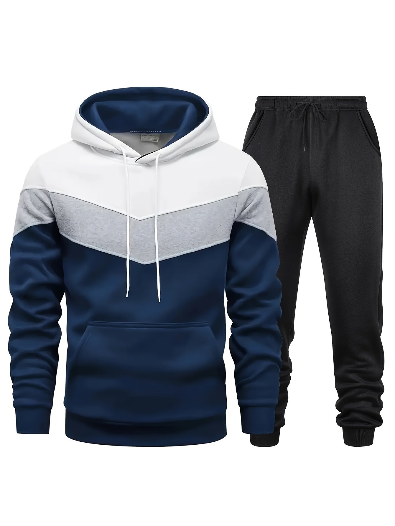 Casual Zestaw Dresowy z Kurtką i Spodniami Joggingowymi Męski | Idealny na Jesień/Zimę