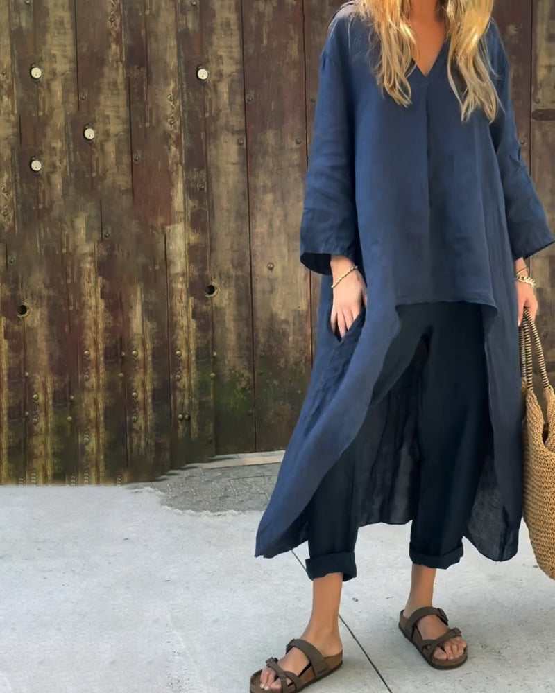 Anna™ | Elegancki Zestaw Chic w Dwu Częściach - Styl Bez Wysiłku i Wszechstronność