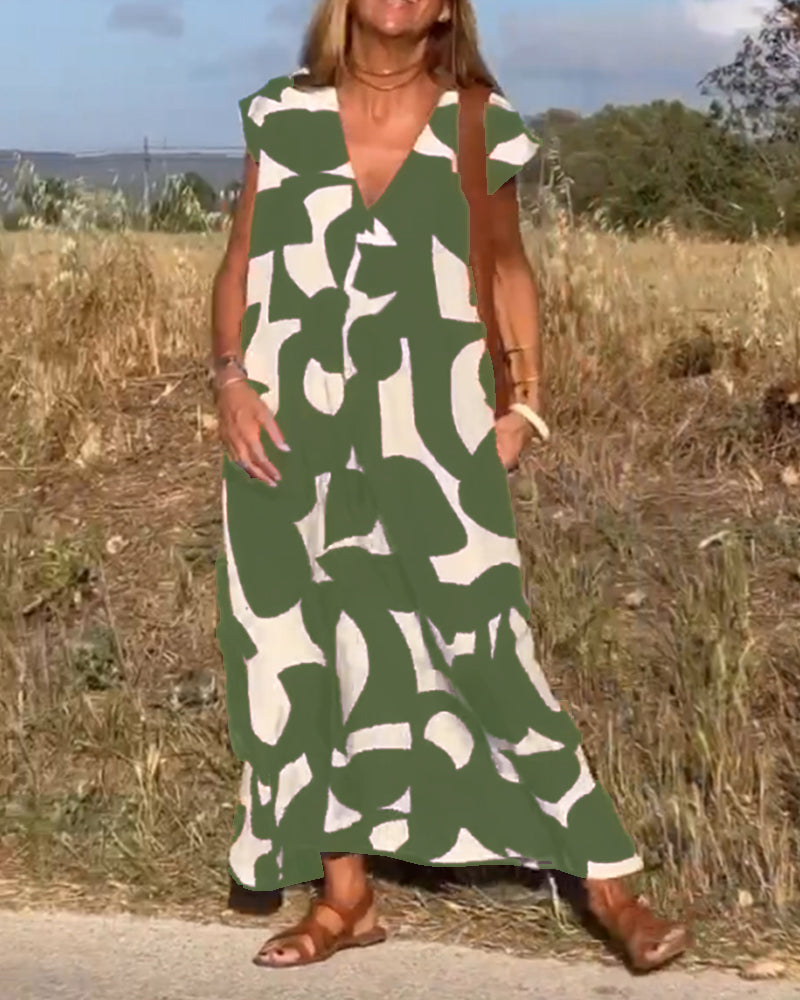 Ellen | Sukienka z nadrukiem