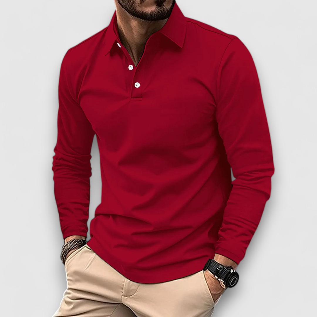 Mateusz - Casualowa Koszulka Polo dla Mężczyzn
