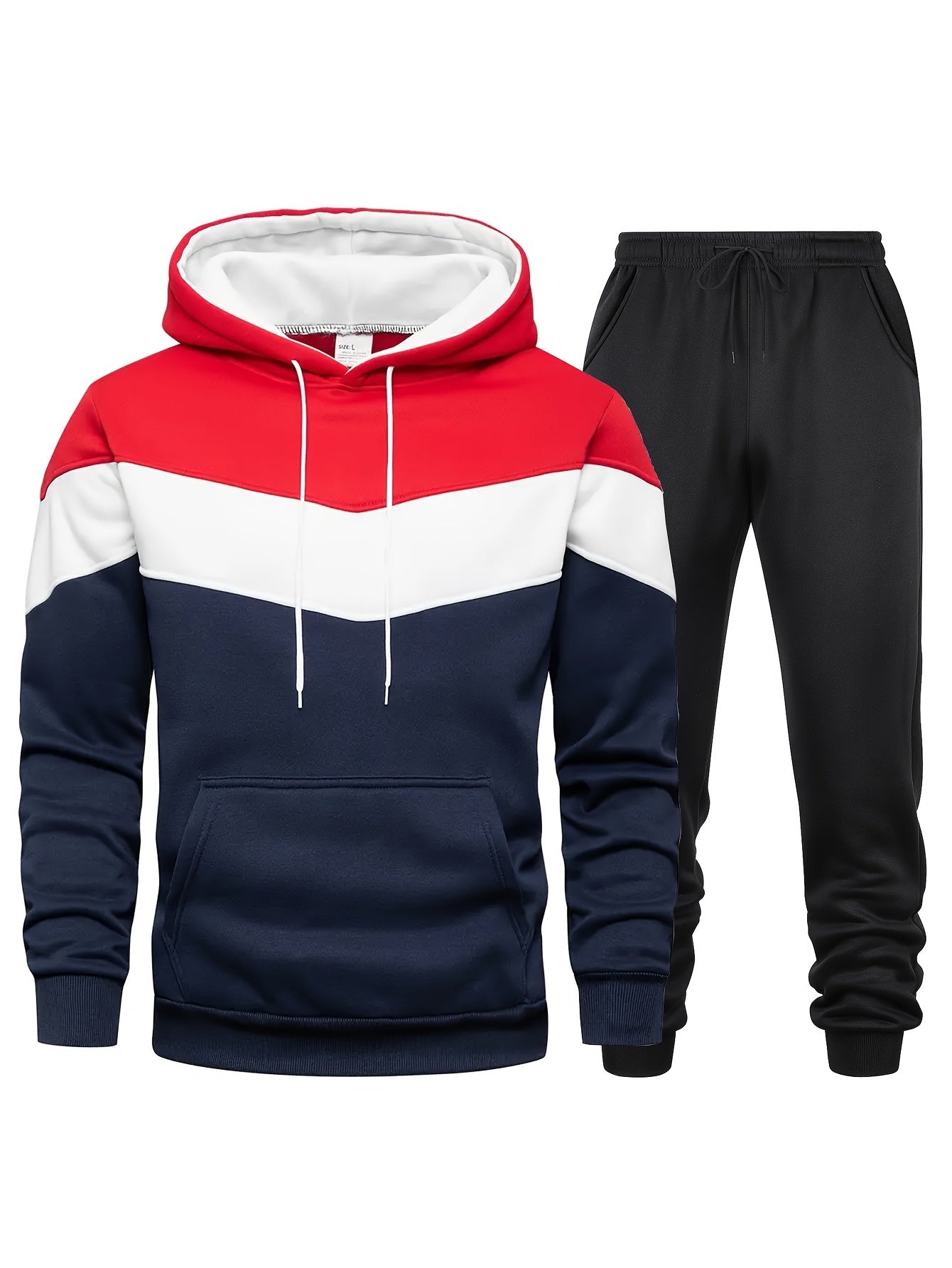 Casual Zestaw Dresowy z Kurtką i Spodniami Joggingowymi Męski | Idealny na Jesień/Zimę