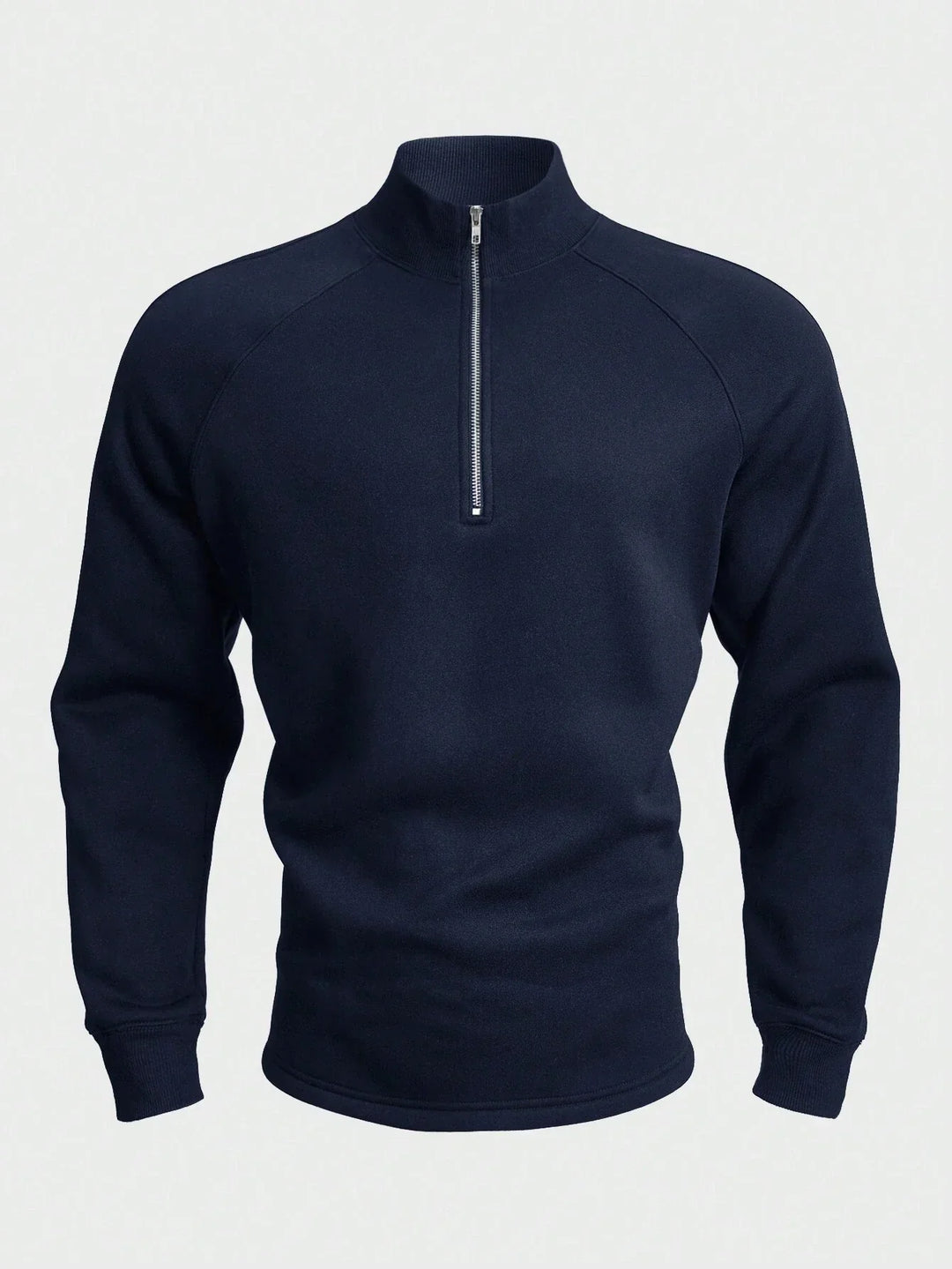 Oskar™ | Sweter casual z krótkim zamkiem