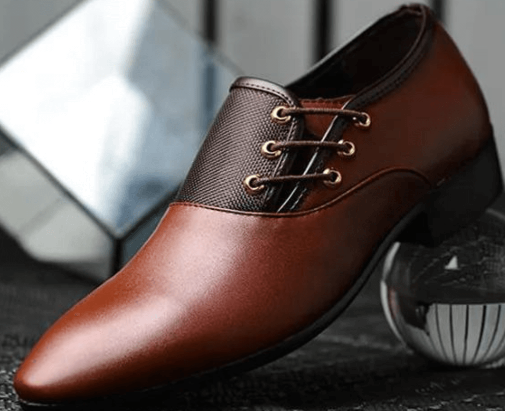 Eleganckie Buty Formalne ze Skóry Wegańskiej Męski | Idealne na Jesień/Zimę