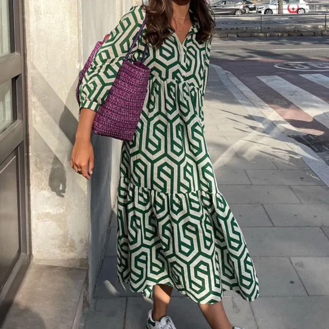 Patrycja - Casualowa Sukienka Oversize dla Kobiet