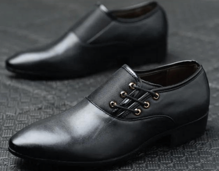 Eleganckie Buty Formalne ze Skóry Wegańskiej Męski | Idealne na Jesień/Zimę