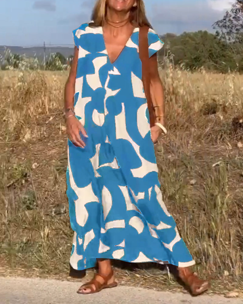 Ellen | Sukienka z nadrukiem