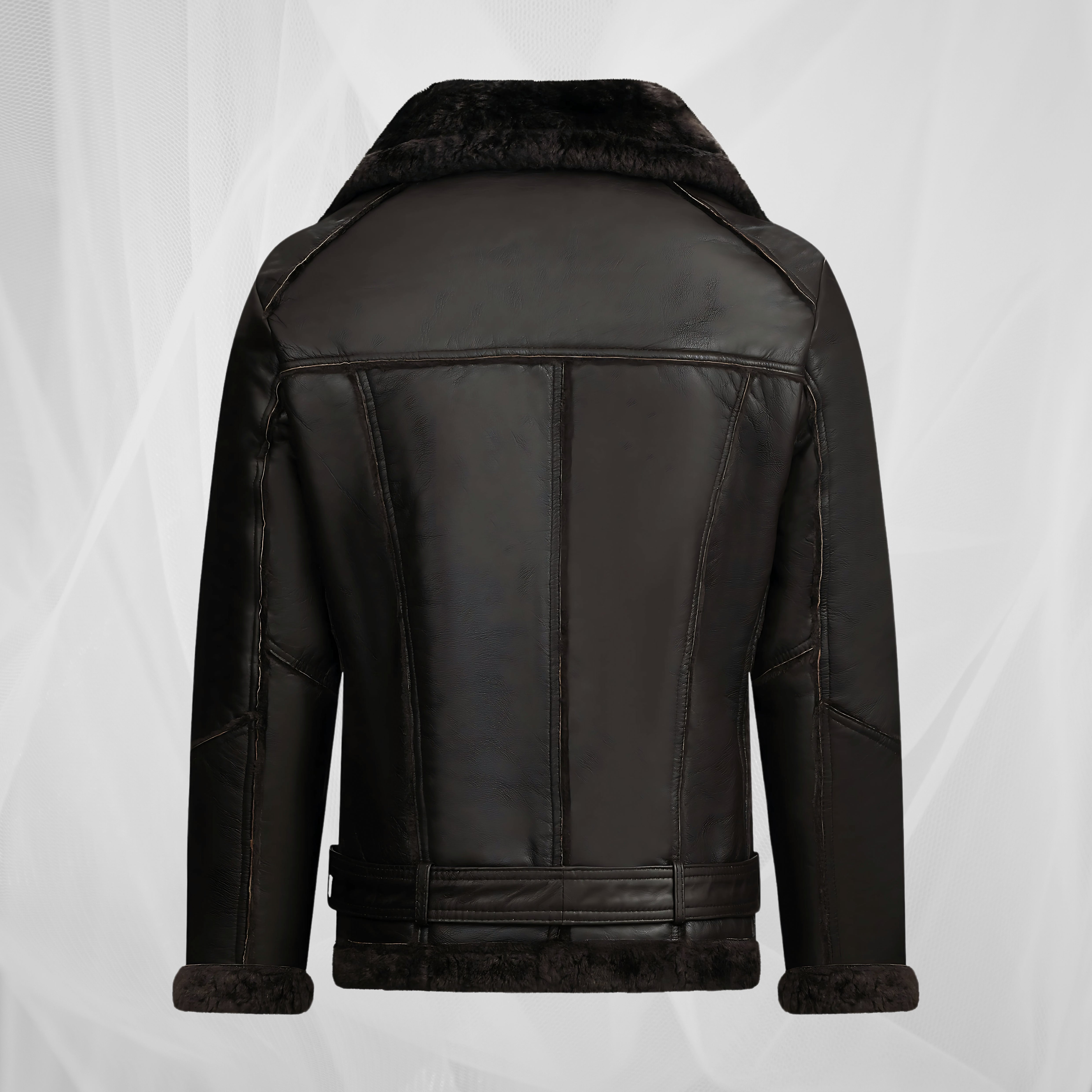Modari | Vintage Aviator Jacket - Ciepła i Stylowa