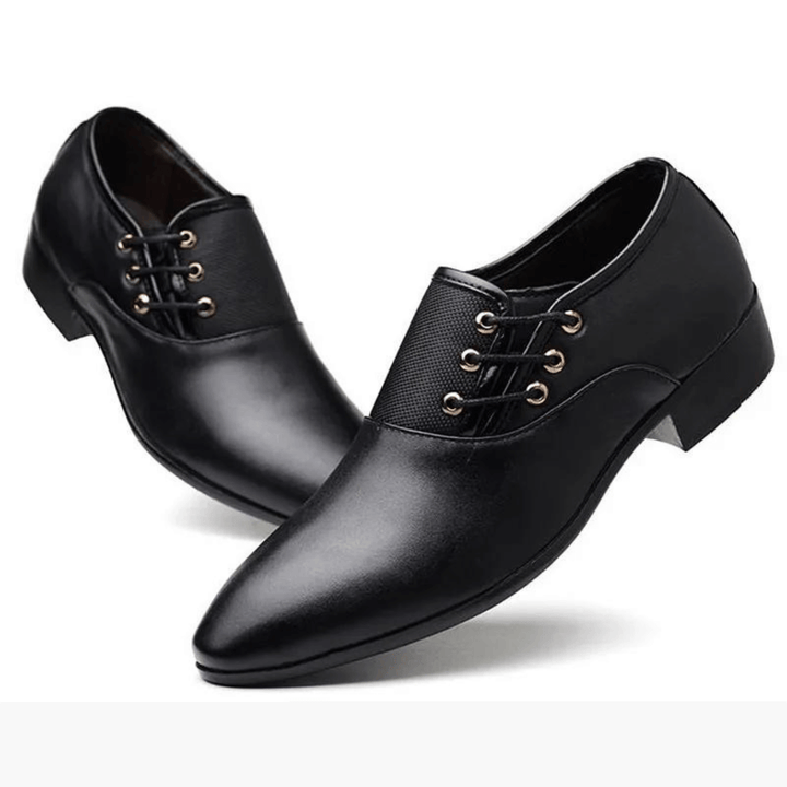 Eleganckie Buty Formalne ze Skóry Wegańskiej Męski | Idealne na Jesień/Zimę