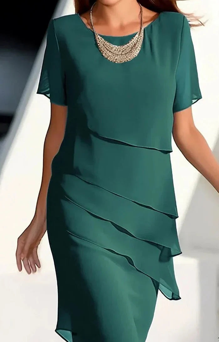 Sajana - Elegancka Letnia Sukienka dla Kobiet