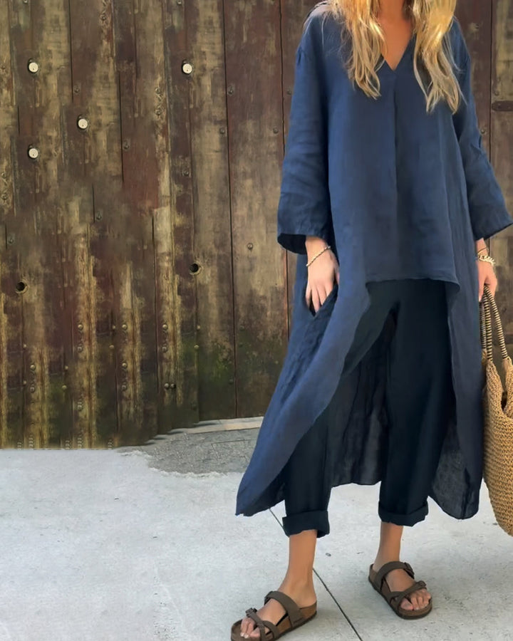Anna™ | Elegancki Zestaw Chic w Dwu Częściach - Styl Bez Wysiłku i Wszechstronność