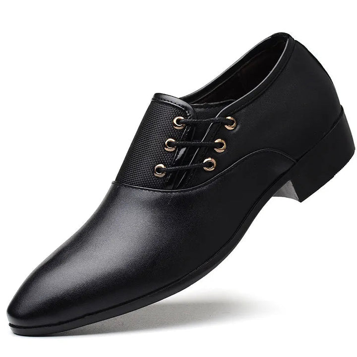 Eleganckie Buty Formalne ze Skóry Wegańskiej Męski | Idealne na Jesień/Zimę