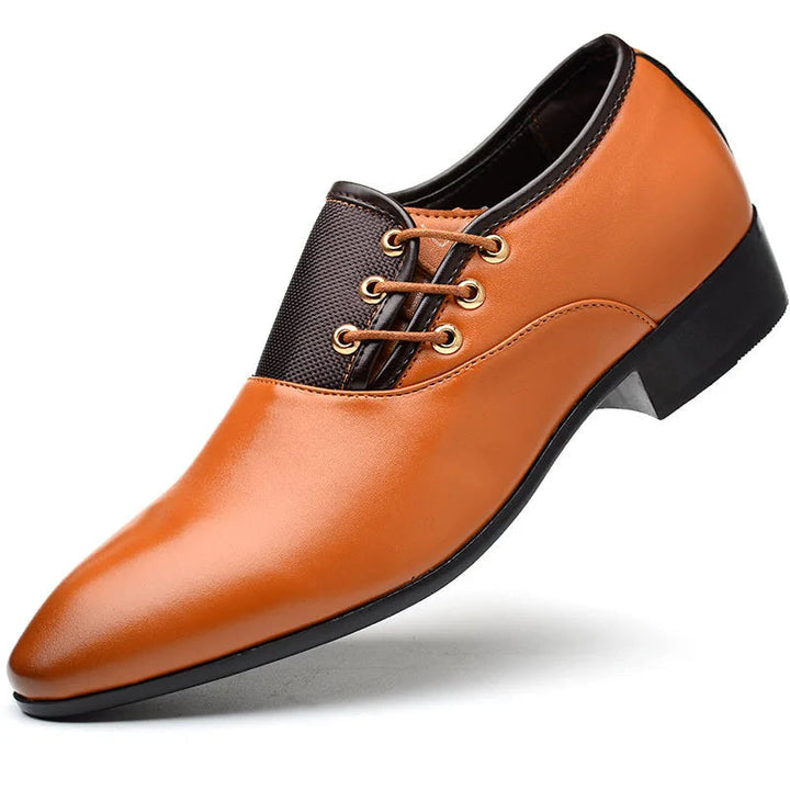 Eleganckie Buty Formalne ze Skóry Wegańskiej Męski | Idealne na Jesień/Zimę