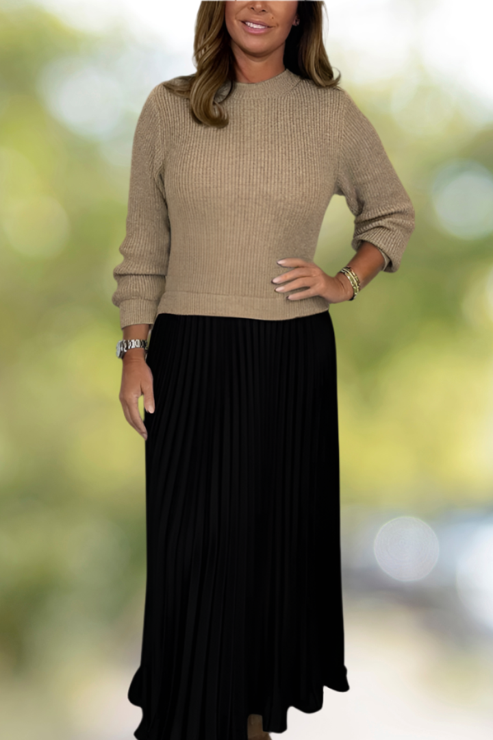 Iwelina - Elegancki Dwuczęściowy Zestaw dla Kobiet