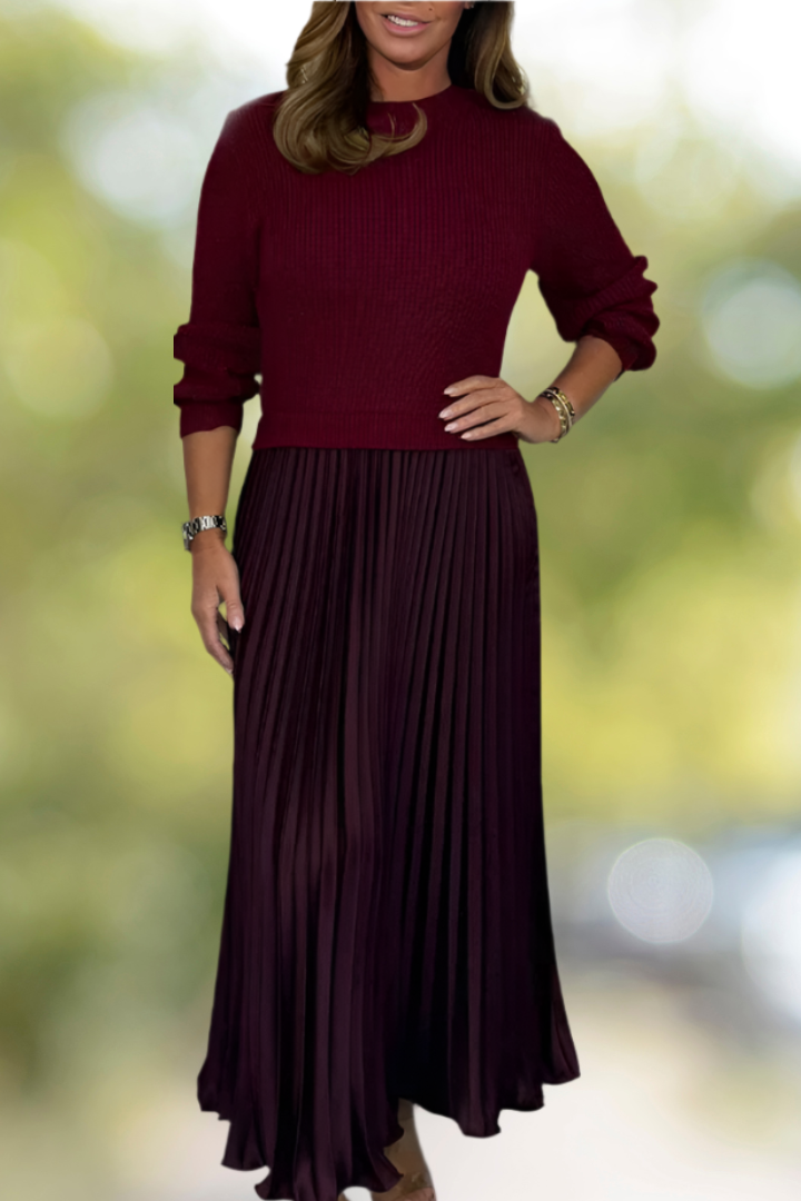 Iwelina - Elegancki Dwuczęściowy Zestaw dla Kobiet