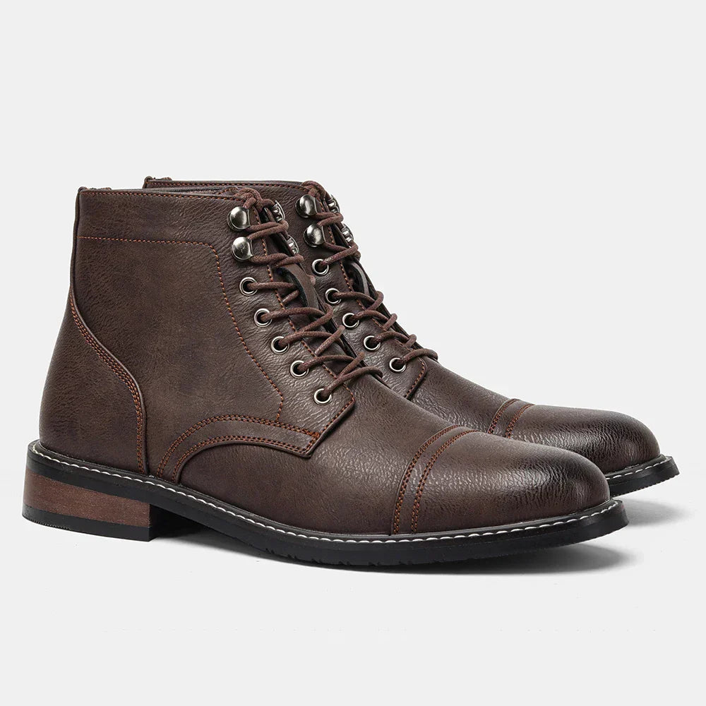Dominik | Vintage Derby Boots