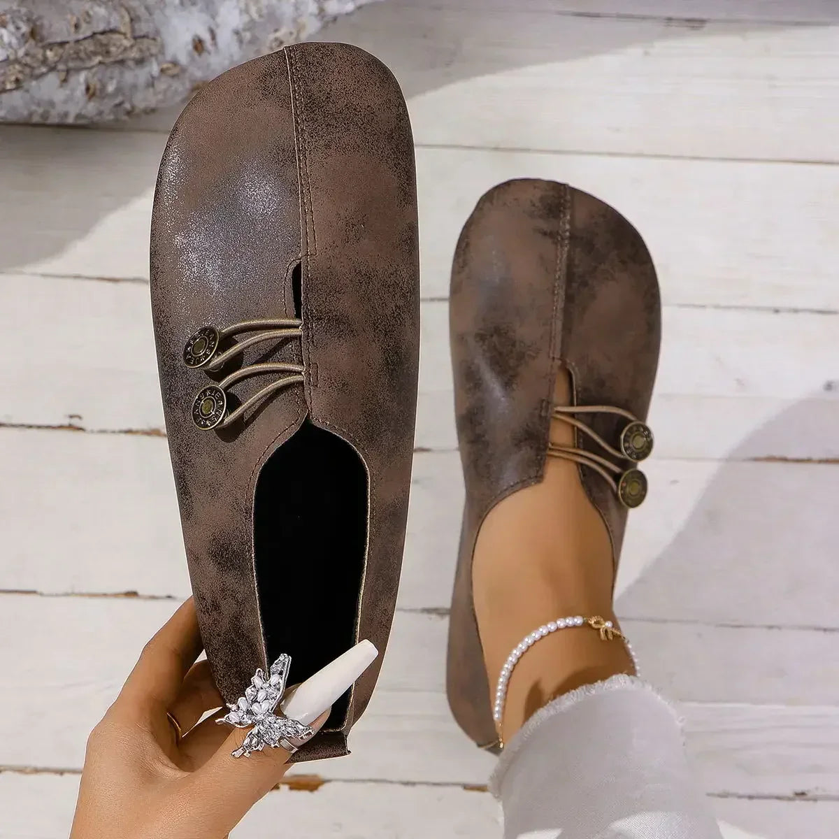 Fabrycja - Stylowa Loafersy dla Kobiet