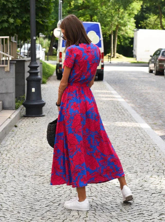 Oksana - Elegancka Sukienka Letnia Damska