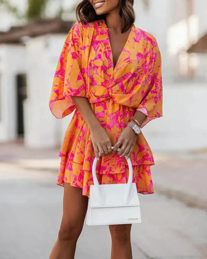 Alicja - Boho Mini Sukienka na Wesele dla Kobiet