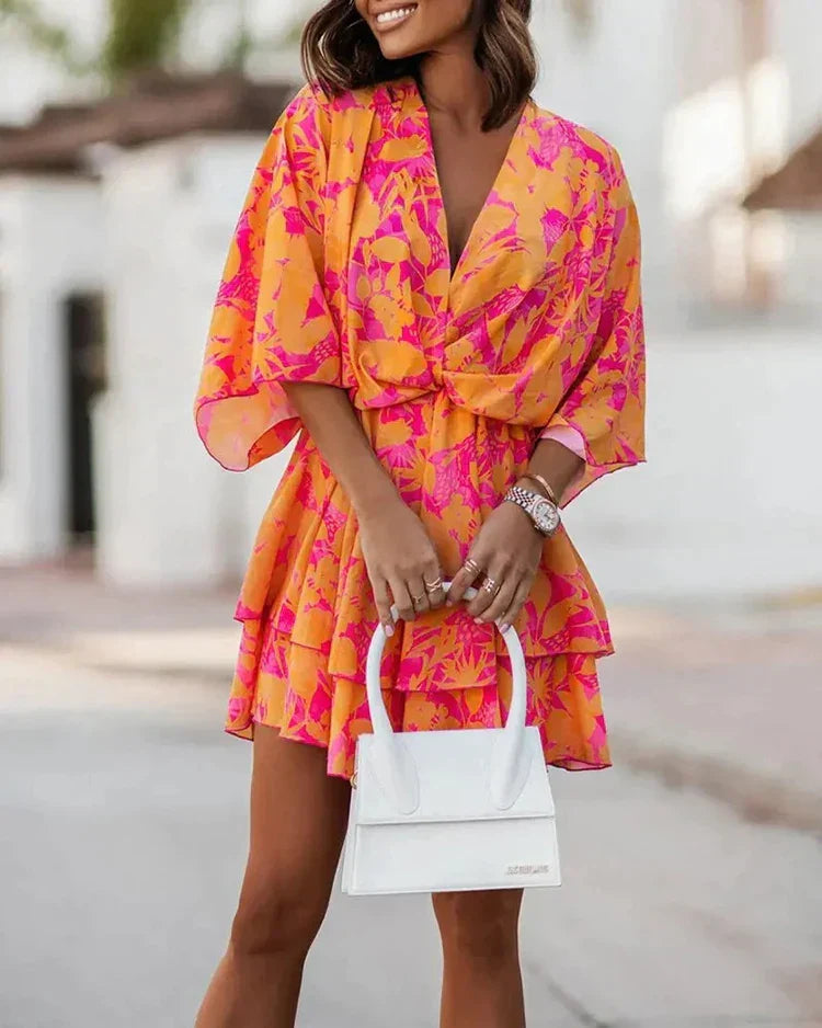 Alicja - Boho Mini Sukienka na Wesele dla Kobiet