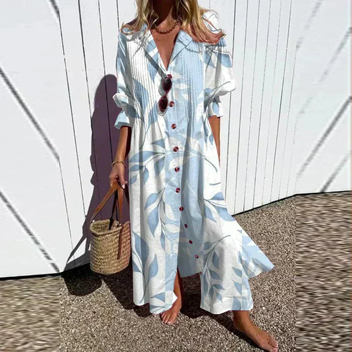 Augustyna - Komfortowa sukienka w stylu boho dla kobiet