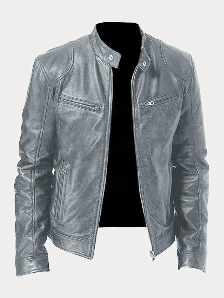Modari | Casual Skórzana Kurtka