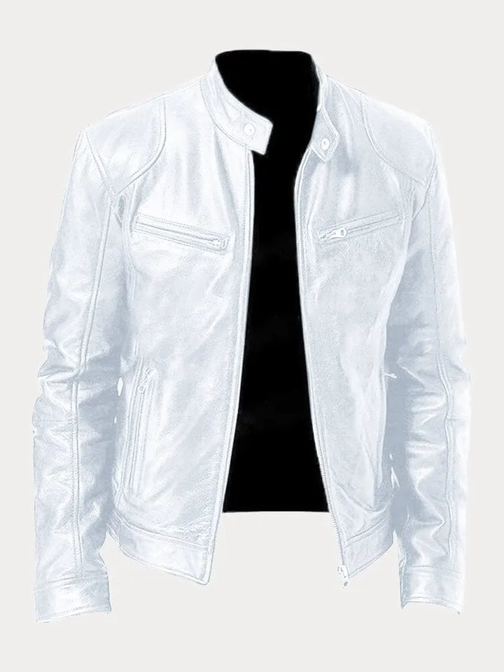 Modari | Casual Skórzana Kurtka
