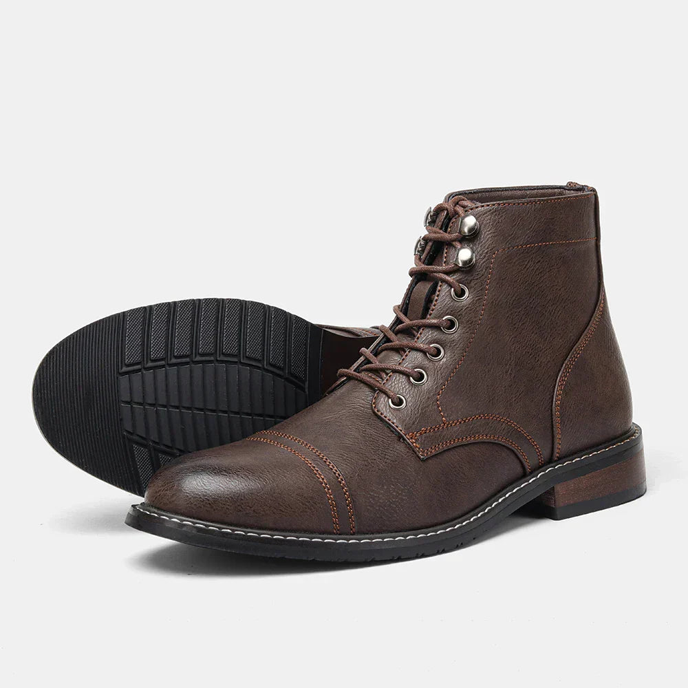 Dominik | Vintage Derby Boots
