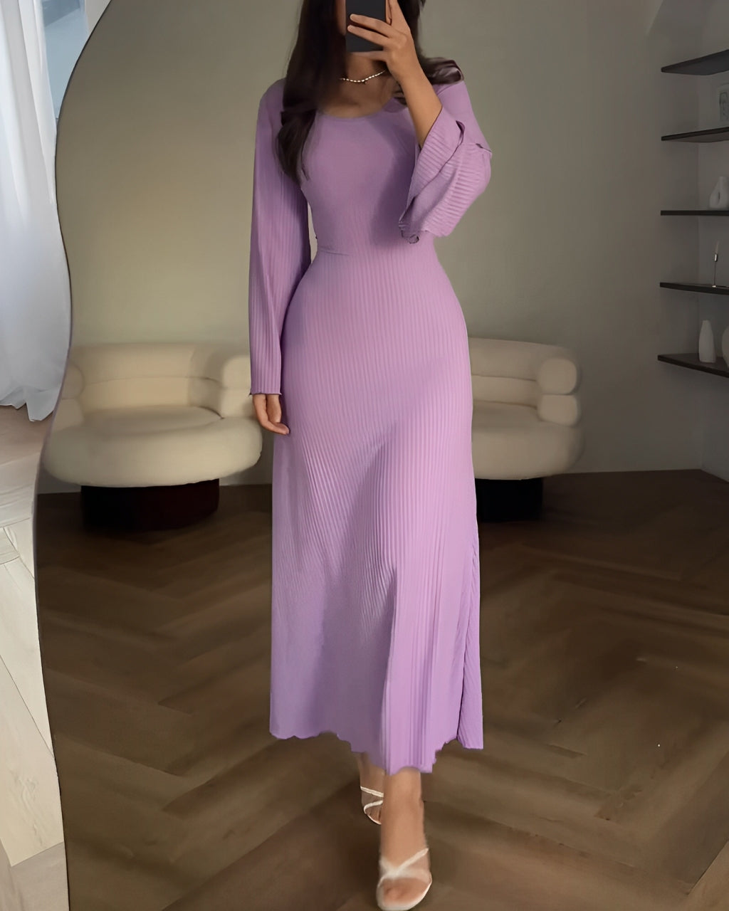 Fara - Elegancka Sukienka Maxi na Wesele dla Kobiet